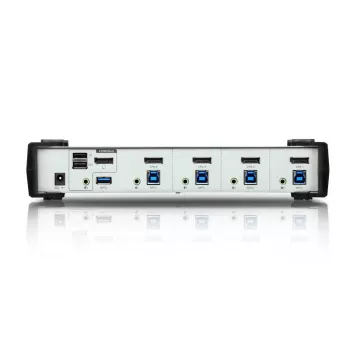 ATEN 4-Port USB 3.1 Gen 1 DisplayPort 1.1 KVMP™ Switch με ηχείο (καλώδιο KVM στη συσκευασία)