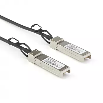 StarTech.com συμβατό με Dell EMC DAC-SFP-10G-1M καλώδιο άμεσης σύνδεσης 1m 10G SFP+ σε SFP+ Twinax – 10GbE SFP+ χαλκού DAC 10 Gbit/s παθητικό Mini-GBIC/πομποδέκτης χαμηλής κατανάλωσης DAC