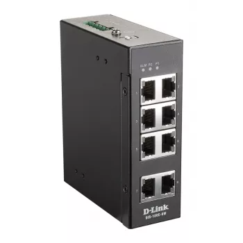 D-Link 8-Port Unmanaged Industrial Switch με 8 x 10/100 BaseT(X) θύρες