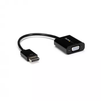Προσαρμογέας DisplayPort σε VGA StarTech.com 5 τεμ. – ενεργός προσαρμογέας DisplayPort 1.2 σε VGA – dongle ψηφιακού μετατροπέα βίντεο DP σε αναλογικό VGA – προσαρμογέας οθόνης βύσμα DisplayPort σε υποδοχή VGA