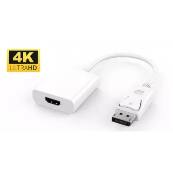 Microconnect DPHDMI3W καλώδιο-αντάπτορας βίντεο 0,15 m DisplayPort HDMI λευκό