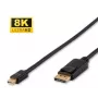 Microconnect DP-MMG-180MBV1.4 καλώδιο DisplayPort 2 m Mini DisplayPort μαύρο