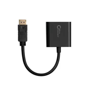 Microconnect DPVGA15CM καλώδιο-αντάπτορας βίντεο 0,15 m DisplayPort VGA (D-Sub) μαύρο