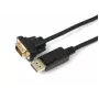 Microconnect DP-VGA-MM-100 καλώδιο-αντάπτορας βίντεο 1 m DisplayPort VGA (D-Sub) μαύρο