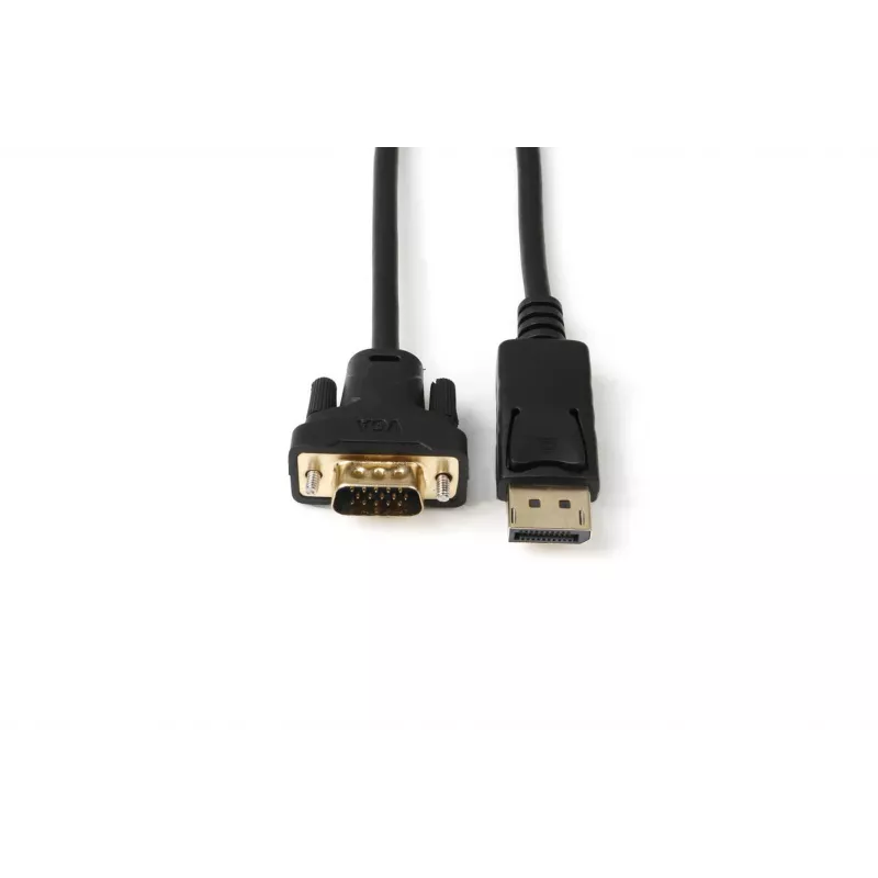 Microconnect DP-VGA-MM-100 καλώδιο-αντάπτορας βίντεο 1 m DisplayPort VGA (D-Sub) μαύρο