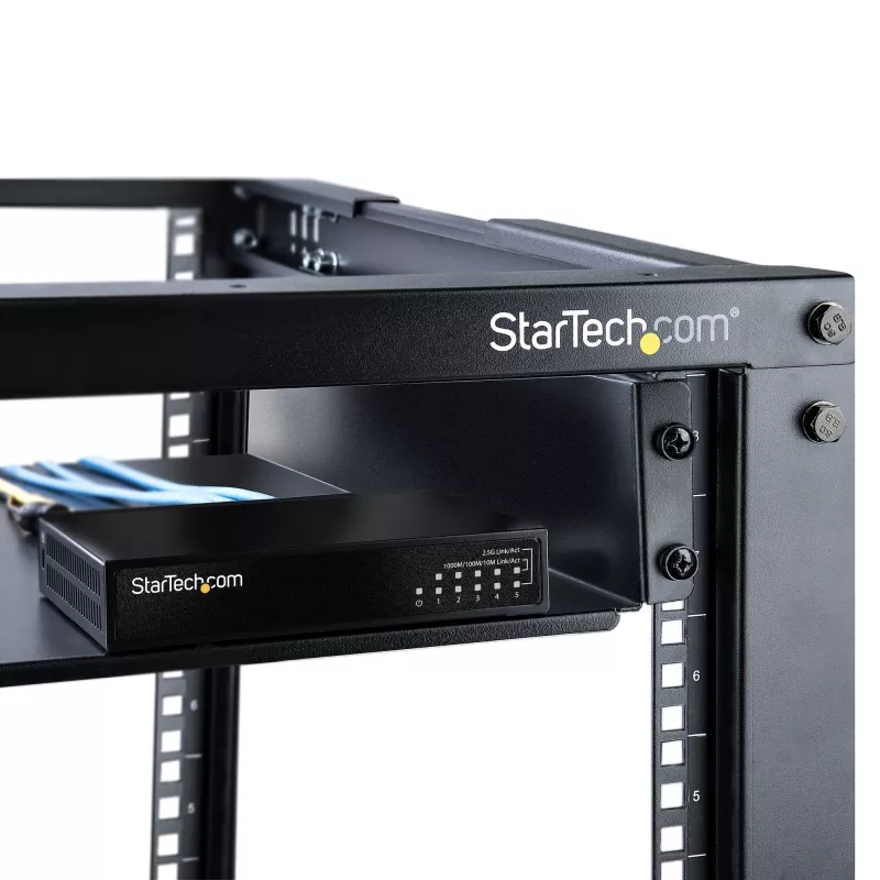StarTech.com Μη διαχειριζόμενο Switch 2.5G – Switch Gigabit 5 θυρών – Μη διαχειριζόμενο Ethernet Switch 2.5GBASE-T – Ethernet Splitter – Τοποθέτηση σε ράγα DIN ή τοίχο – Multi-Gigabit – Auto-MDIX – 9K Jumbo