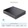 StarTech.com Μη διαχειριζόμενο Switch 2.5G – Switch Gigabit 5 θυρών – Μη διαχειριζόμενο Ethernet Switch 2.5GBASE-T – Ethernet Splitter – Τοποθέτηση σε ράγα DIN ή τοίχο – Multi-Gigabit – Auto-MDIX – 9K Jumbo