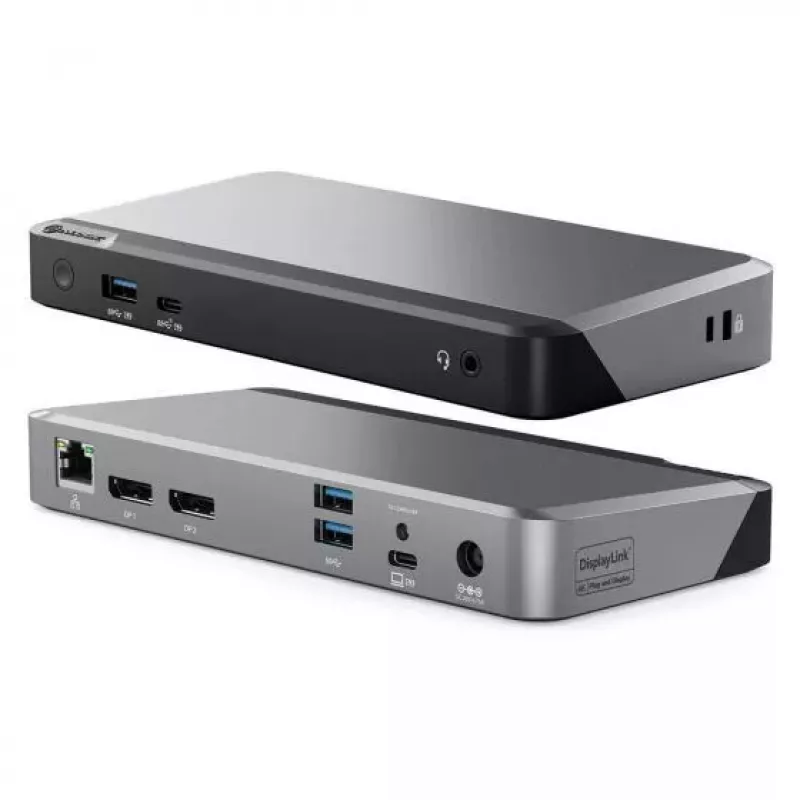Σταθμός σύνδεσης ALOGIC DUPRDX2-100 USB 3.2 Gen 1 Type-C 100W Ethernet 4K