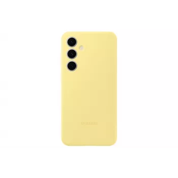Cover Samsung Galaxy S24 FE Silicone Case Μονόχρωμο Κίτρινο