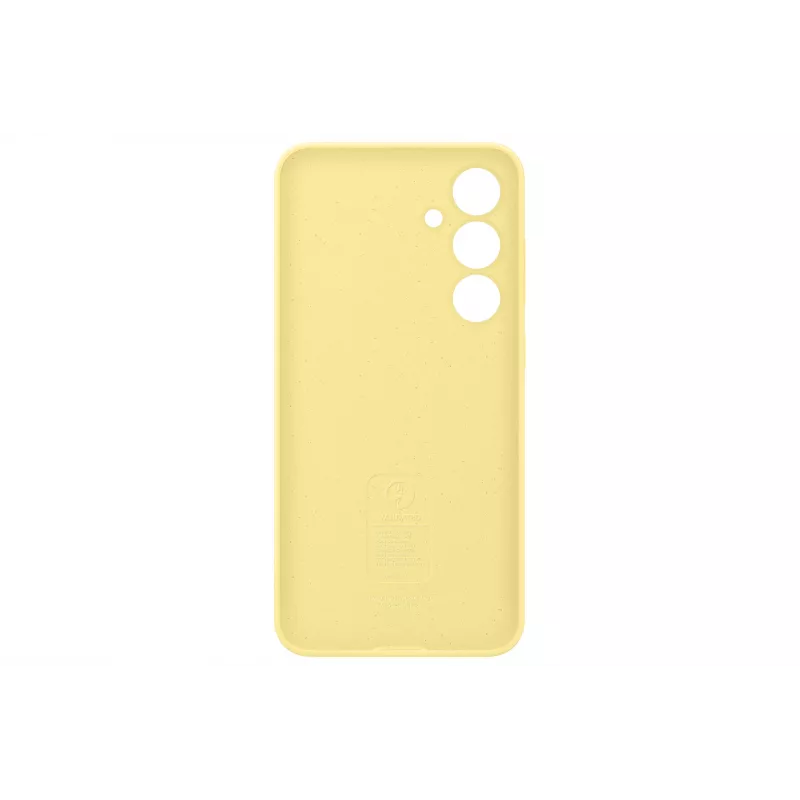 Cover Samsung Galaxy S24 FE Silicone Case Μονόχρωμο Κίτρινο