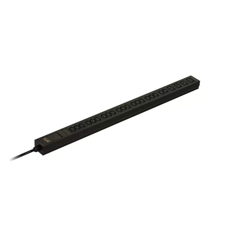 APC EPDU1116B Easy Basic PDU για rack, 0U, 16A, 230V, 20 x C13 και 4 x C19 έξοδοι, είσοδος IEC 309 2P+E, καλώδιο 3 m, μαύρο