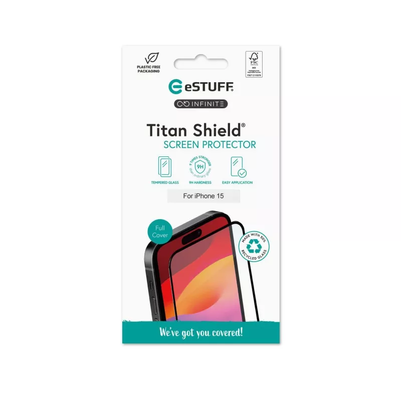 eSTUFF ES501401 Μεμβράνη προστασίας οθόνης κινητού τηλεφώνου Διαφανής προστασία οθόνης Apple 1 τεμ.