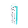 Καλώδιο Lightning eSTUFF ES601170 1m USB-A 2,4A 5V Λευκό