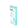 Καλώδιο Lightning eSTUFF ES601270 2 m Λευκό 2,4 A