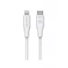 Καλώδιο Lightning eSTUFF ES602270 3m USB-C 2,4A Λευκό