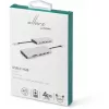Hub διασύνδεσης eSTUFF ES623009 USB 3.2 Gen 1 (3.1 Gen 1) Type-C 5000 Mbit/s γκρι