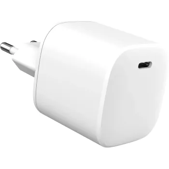 eSTUFF ES637045 φορητός φορτιστής smartphone λευκό AC γρήγορη φόρτιση εσωτερικού χώρου