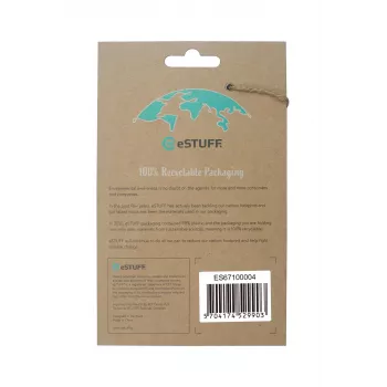 eSTUFF ES67100004 θήκη κινητού 17 cm (6.7 ίντσες) θήκη διαφανές