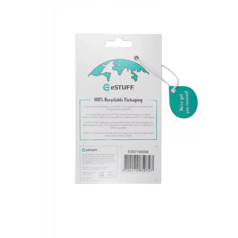 eSTUFF ES67100006 θήκη κινητού 15,5 cm (6,1 ίντσες) θήκη διαφανές