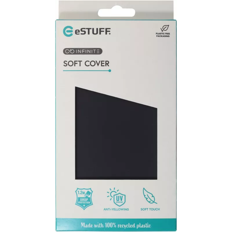Θήκη κινητού eSTUFF ES67101029 μαύρο Apple συμβατότητα