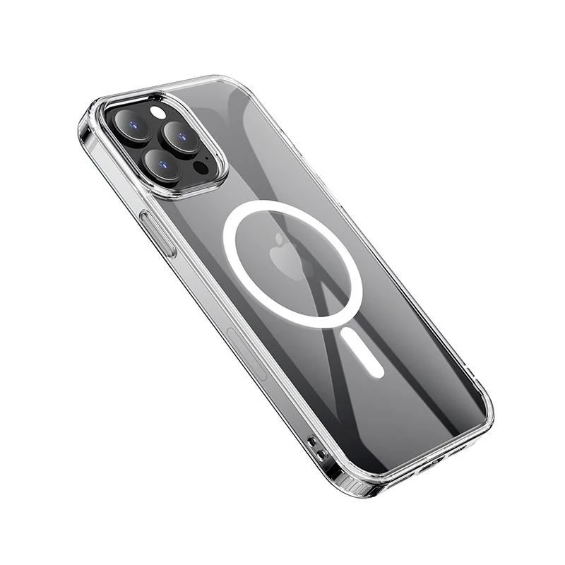 eSTUFF Berlin ES67140004 μαγνητική θήκη για iPhone 13 Pro Max, συμβατή με MagSafe, TPU, διαφανής