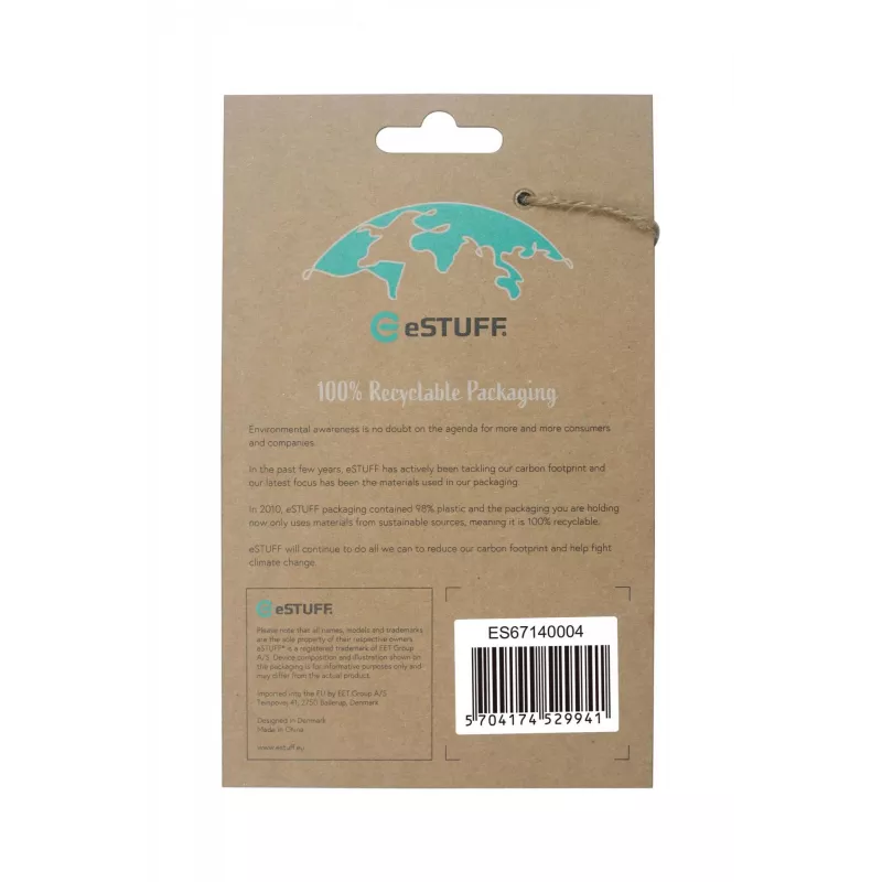 eSTUFF Berlin ES67140004 μαγνητική θήκη για iPhone 13 Pro Max, συμβατή με MagSafe, TPU, διαφανής