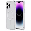 eSTUFF Berlin ES67140027 μαγνητική θήκη για iPhone 15 Pro, συμβατή με MagSafe, πολυανθρακικό, TPU, διαφανής