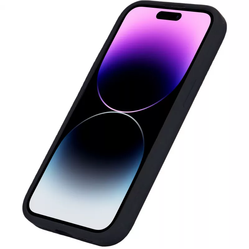 eSTUFF ES67150025 Infinite Rome μαγνητική πίσω θήκη για iPhone 15, συμβατή με MagSafe, πολυανθρακικό/σιλικόνη, μαύρη