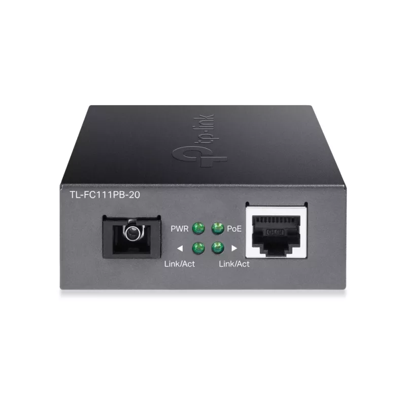 Μετατροπέας μέσων TP-Link TL-FC111PB-20 10/100Mbps με PoE
