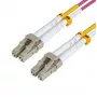 Microconnect FIB440420P Καλώδιο InfiniBand/οπτικών ινών 20 m LC μωβ