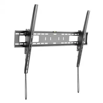 StarTech.com Βάση τοίχου TV για οθόνες VESA 60-100 ίντσες (165lb/75kg) – Βάση τοίχου TV universal με κλίση βαρέως τύπου – Ρυθμιζόμενη βάση στήριξης για μεγάλες επίπεδες οθόνες – Επίπεδο προφίλ
