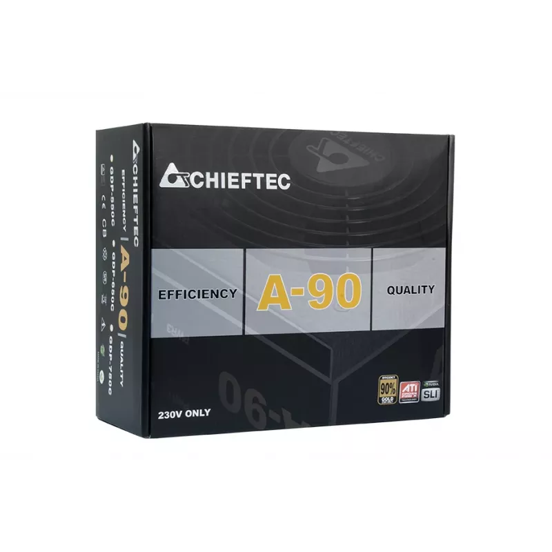 Chieftec GDP-750C τροφοδοτικό 750 W 20+4 Pin ATX PS/2 μαύρο
