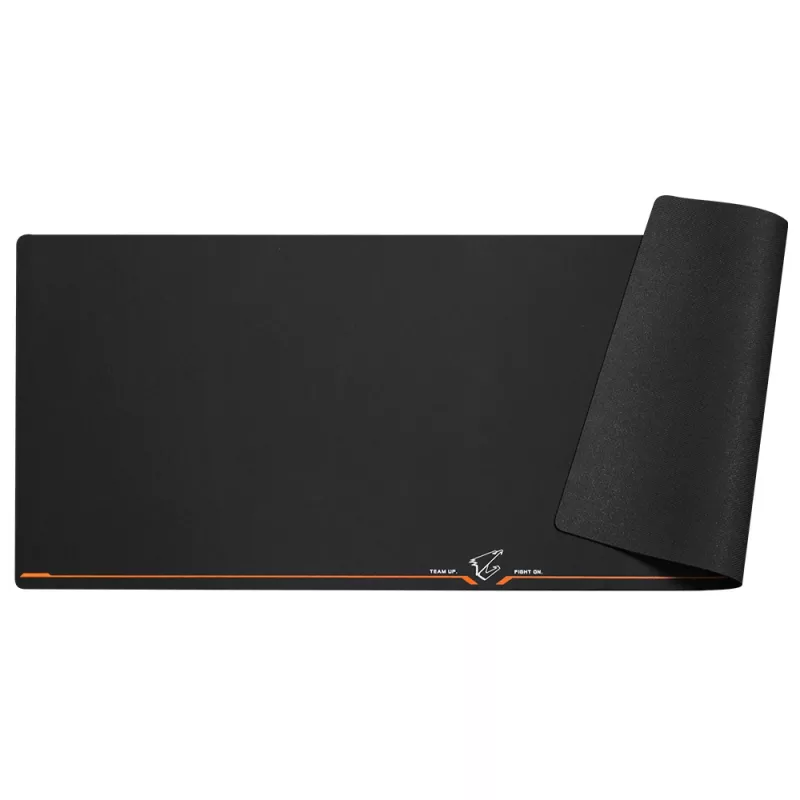 GIGABYTE AMP900 Gaming mousepad μαύρο, πορτοκαλί