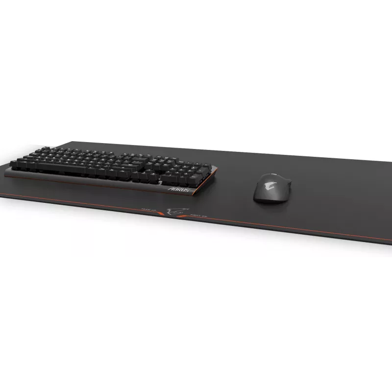 GIGABYTE AMP900 Gaming mousepad μαύρο, πορτοκαλί