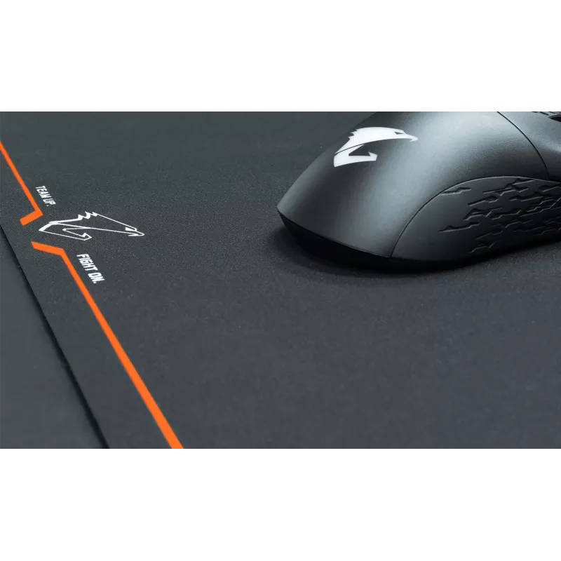 GIGABYTE AMP900 Gaming mousepad μαύρο, πορτοκαλί