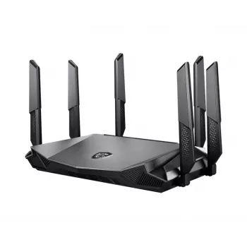 MSI RadiX AX6600 WiFi 6 Tri-Band δρομολογητής WLAN Gigabit Ethernet Tri-Band (2,4 GHz / 5 GHz / 5 GHz) μαύρο