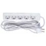 Καλώδιο προέκτασης ρεύματος Microconnect GRU0055WDK 5m 5 πρίζες AC εσωτερικού χώρου λευκό