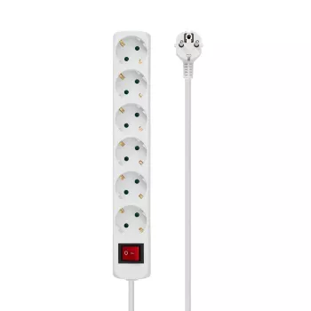 Microconnect GRU00610W Προέκταση ρεύματος 10 m 6 πρίζα(-ες) AC εσωτερικού χώρου λευκό