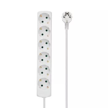 Microconnect GRU00615W Πολύπριζο 1,5 m 6 πρίζες ρεύματος λευκό