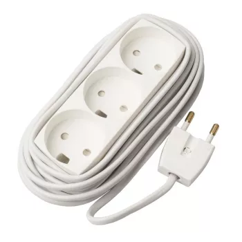 Καλώδιο επέκτασης Microconnect GRUELU3H050 5 m 3 πρίζες AC λευκό