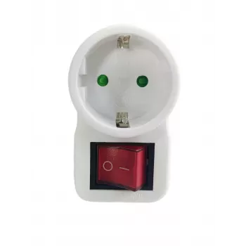 Microconnect GRUTIMER2 προστασία υπέρτασης λευκή 1 έξοδος AC 230 V