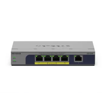 Unmanaged 5-Port PoE Switch Netgear GS105P 1Gb Ethernet με Power over Ethernet (GS105P-300EUS)