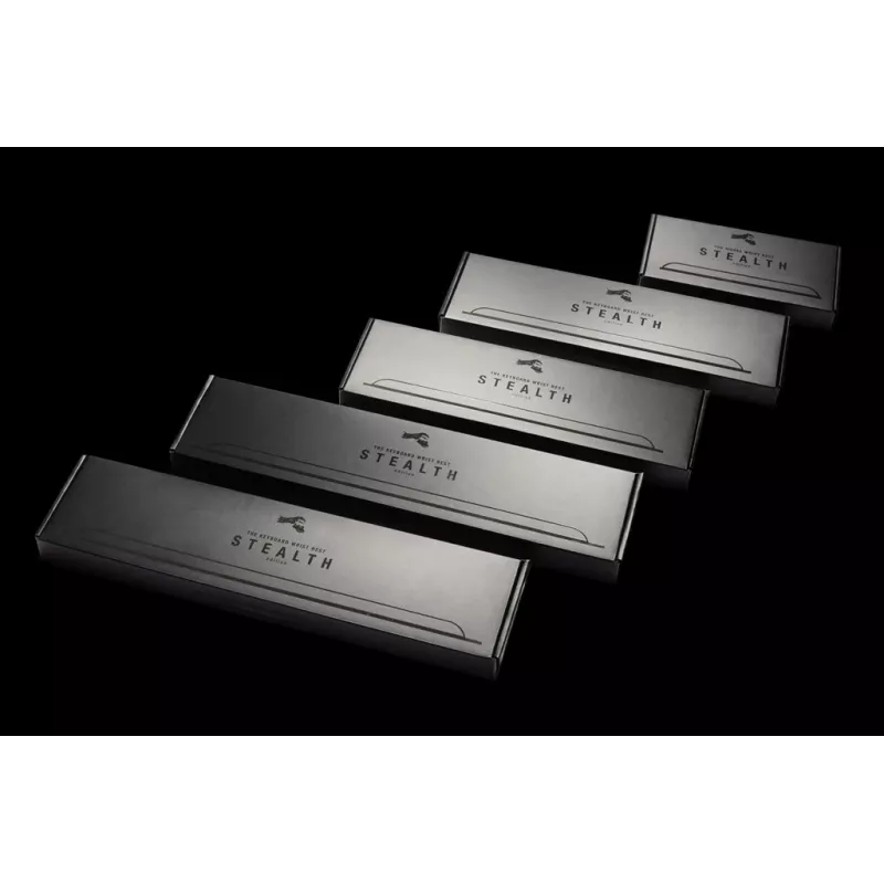Στήριγμα καρπού GLORIOUS GSW-100-STEALTH — αφρός, μαύρο, 430×100×13 mm