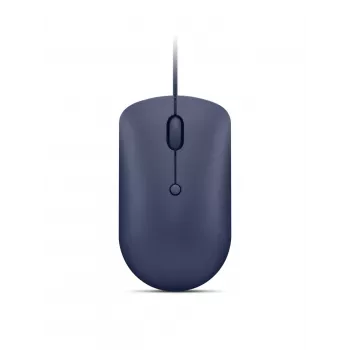 Ενσύρματο οπτικό ποντίκι USB-C Lenovo GY51D20878, αμφίχειρο, 2400 DPI, 4 κουμπιά, μπλε