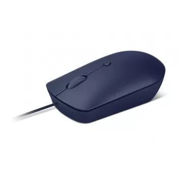 Ενσύρματο οπτικό ποντίκι USB-C Lenovo GY51D20878, αμφίχειρο, 2400 DPI, 4 κουμπιά, μπλε