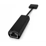 HP ElitePad Προσαρμογέας Ethernet, 70 ακίδων, RJ-45, Μαύρο