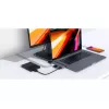 HUB HYPER HD28C USB 3.2 Gen 1 Type-C Γκρι MicroSD SD HDMI Thunderbolt 3
