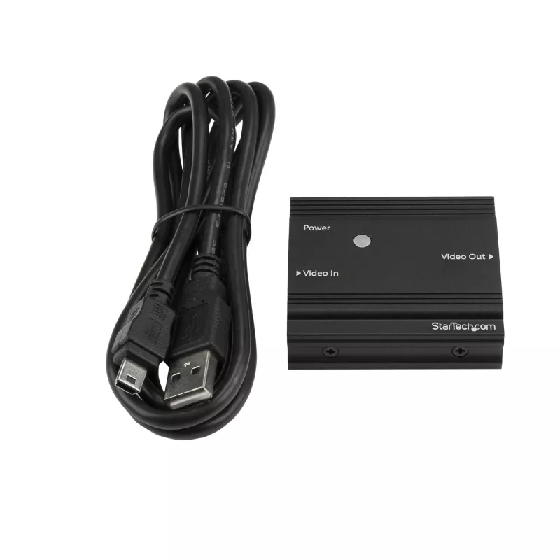 StarTech.com Ενισχυτής σήματος HDMI - Extender HDMI - 4K 60Hz, 3840 x 2160 pixel, AV-Repeater, 35 m, Μαύρο, HDCP