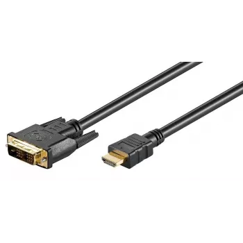 Microconnect HDM191811.5 Καλώδιο-προσαρμογέας βίντεο 1,5 m HDMI DVI-D Μαύρο