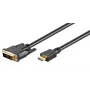 Microconnect HDM191815 Καλώδιο-προσαρμογέας βίντεο 5 m HDMI DVI-D Μαύρο